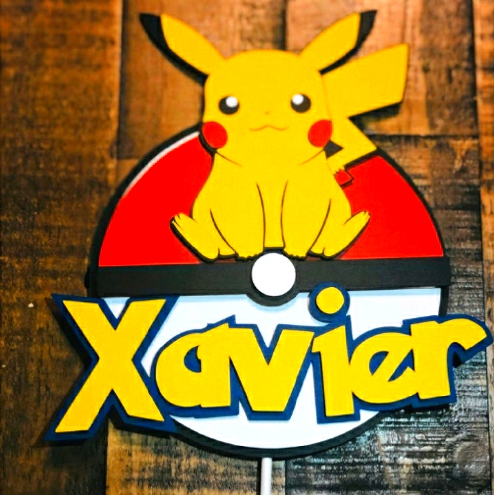 Pokemon Cake Toppers
